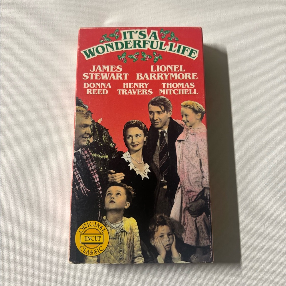 Vintage It’s a Wonderful Life VHS Tape